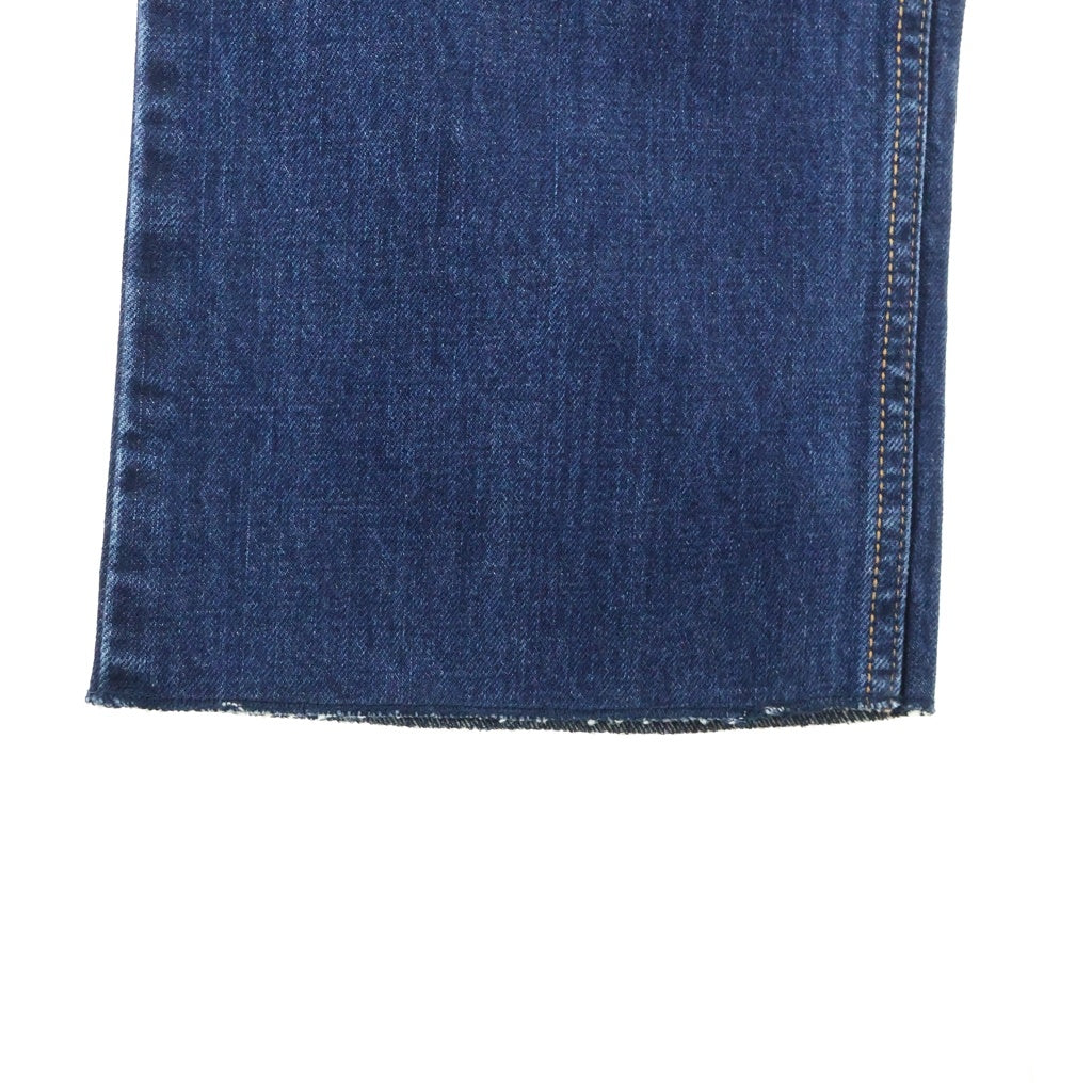Yves Saint Laurent rive gauche(イヴサンローランリヴゴーシュ) 04SS TOM FORD FLARE DENIM PANTS トム・フォード期 カサンドラロゴ フレアデニムパンツ インディゴ