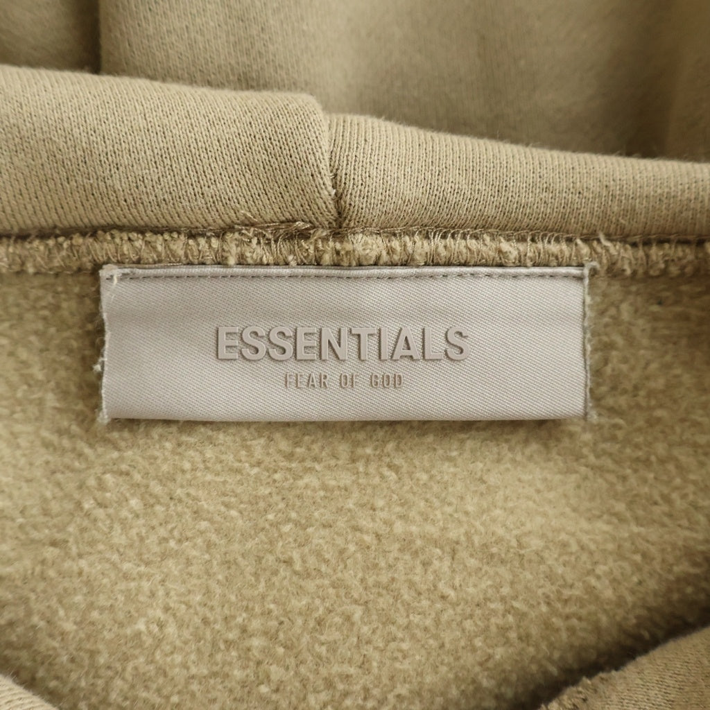 FEAR OF GOD(フィアオブゴッド) HOODIE フェルトロゴ プルオーバースウェットパーカー フーディー ベージュ