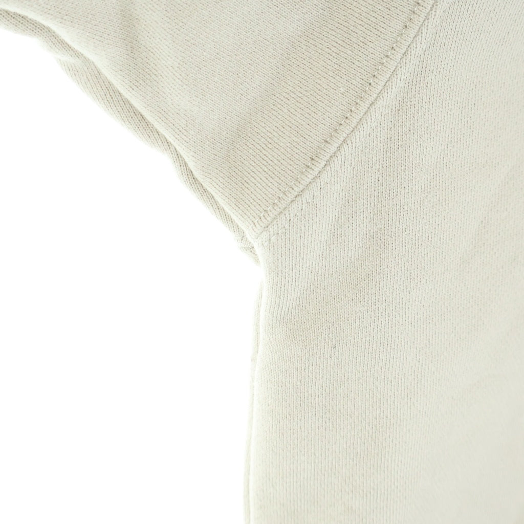 FEAR OF GOD(フィアオブゴッド) MOCK NECK SWEATSHIRT フェルトロゴ モックネックスウェットトレーナー ベージュ