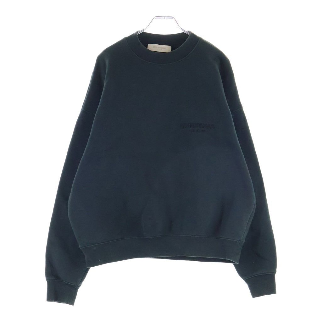 FEAR OF GOD(フィアオブゴッド) SWEATSHIRT フェルトロゴ クルーネックスウェットトレーナー ブラック