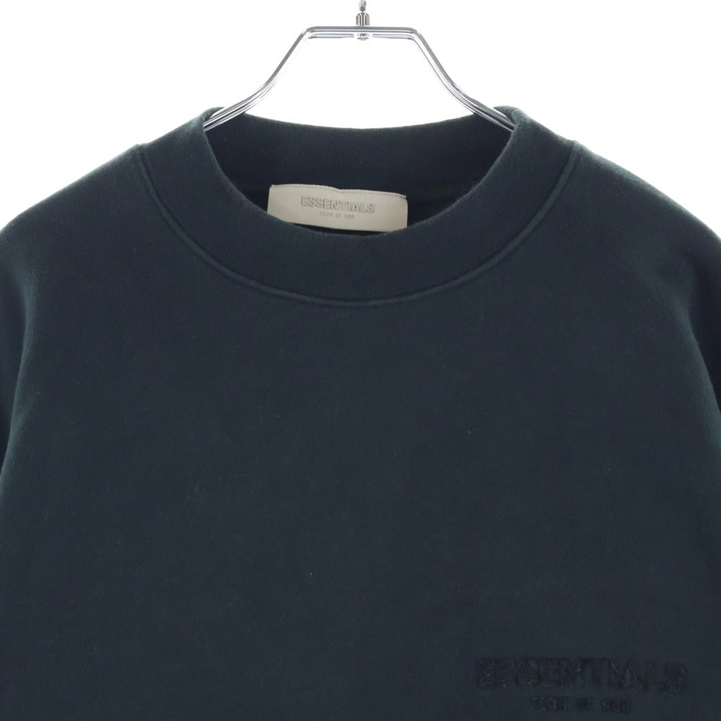 FEAR OF GOD(フィアオブゴッド) SWEATSHIRT フェルトロゴ クルーネックスウェットトレーナー ブラック