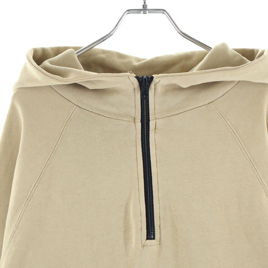 FEAR OF GOD(フィアオブゴッド) HALF ZIP HOODIE ハーフジップ スウェットパーカー フーディー ベージュ