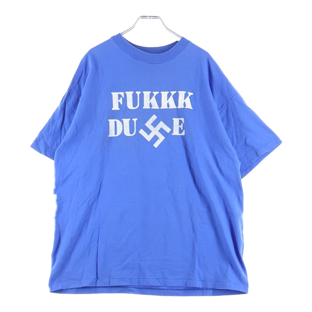 VINTAGE(ヴィンテージ) 90S KKK Ku Klux Klon TEE クー クラックス クラン 半袖Tシャツ カットソー ブルー