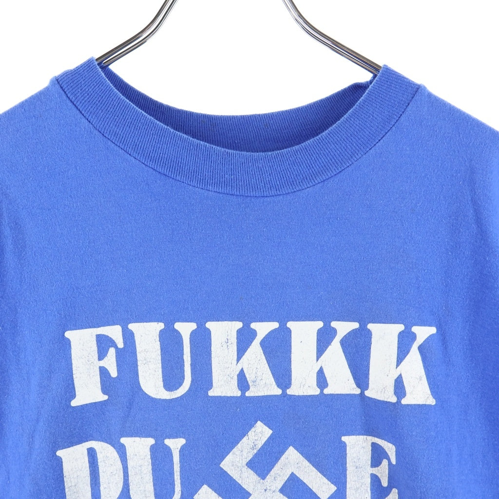 VINTAGE(ヴィンテージ) 90S KKK Ku Klux Klon TEE クー クラックス クラン 半袖Tシャツ カットソー ブルー