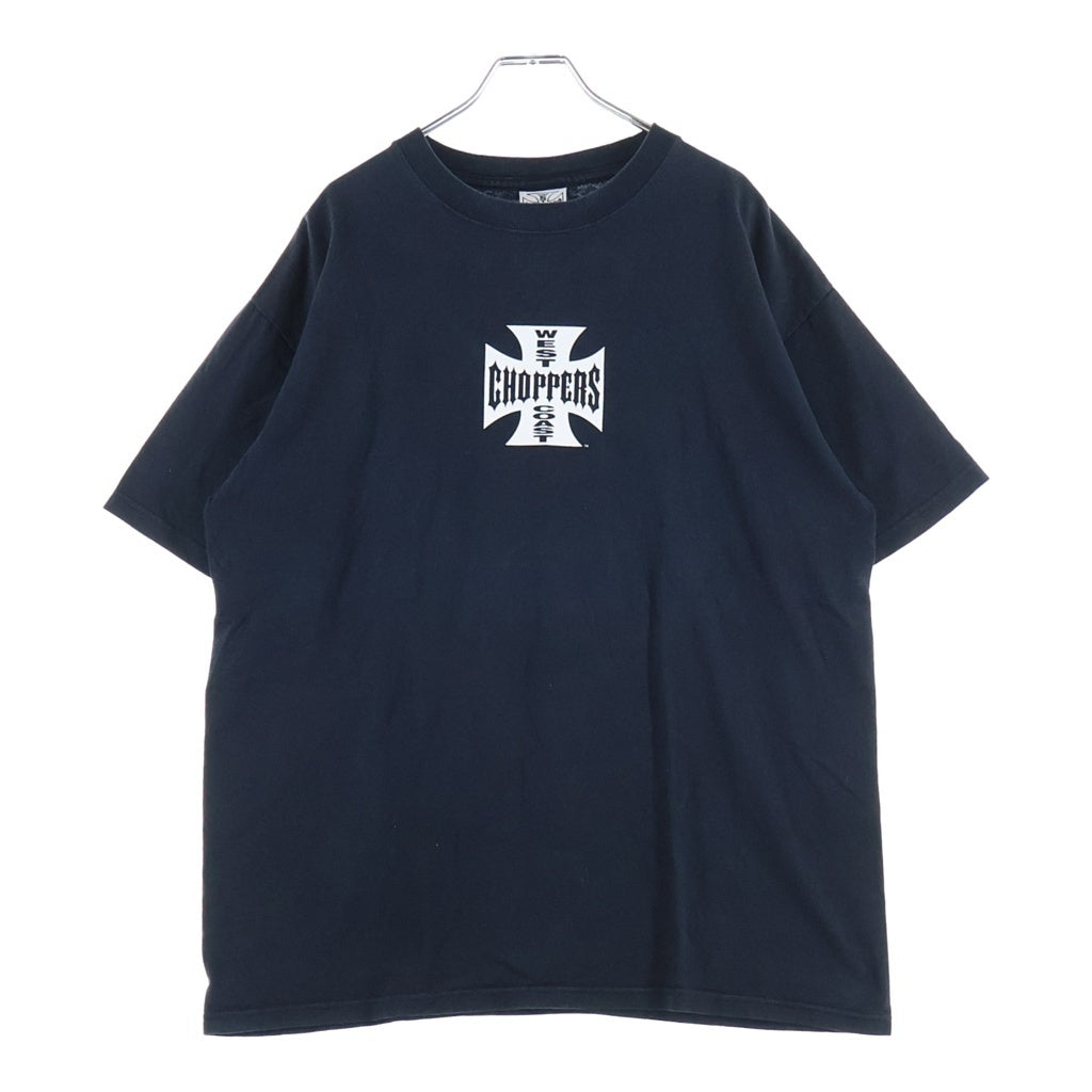 VINTAGE(ヴィンテージ) 90-00s West Coast Choppers Tee ウエストコーストチョッパーズ アイアンクロス 半袖Tシャツ カットソー ブラック