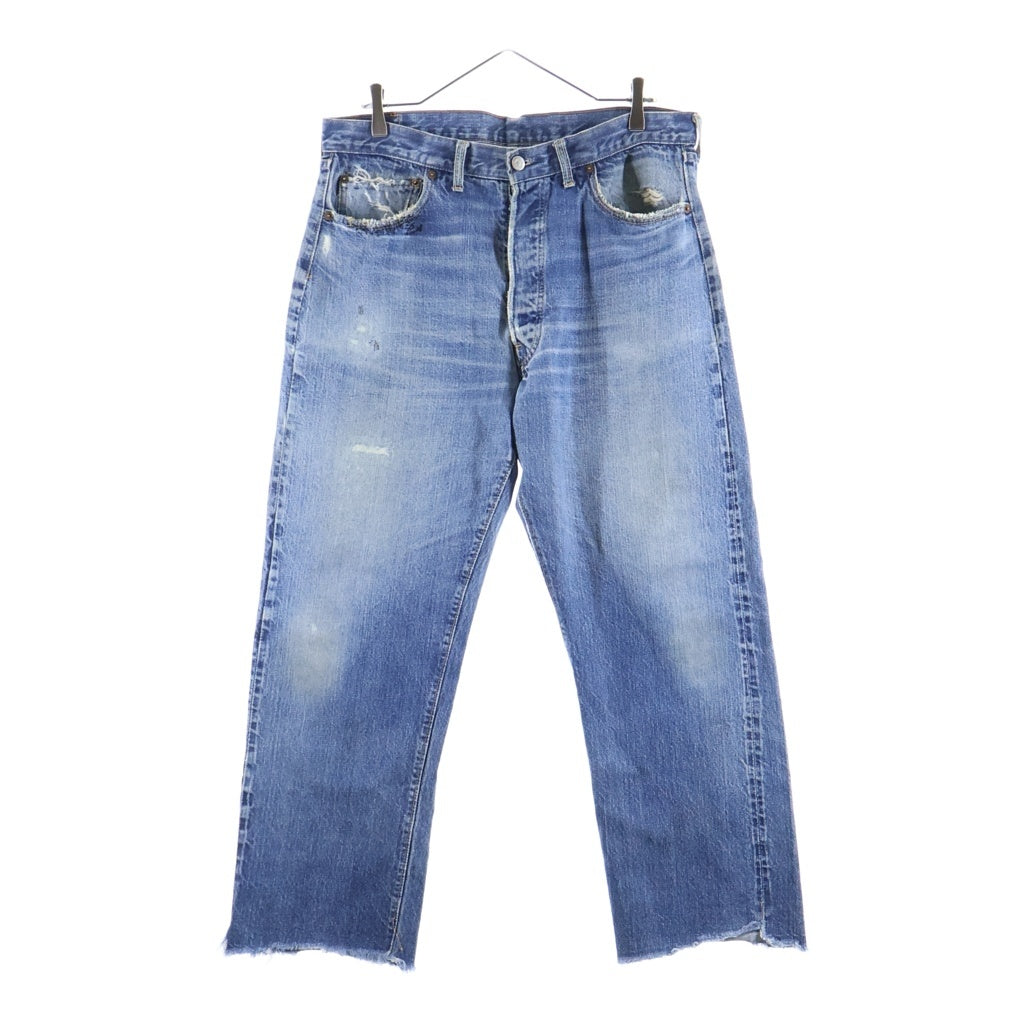 Levi's(リーバイス) 40-50s VINTAGE 501XX 片面BIG E 紙パッチ ボタン裏16 ボタンフライ デニム パンツ インディゴ
