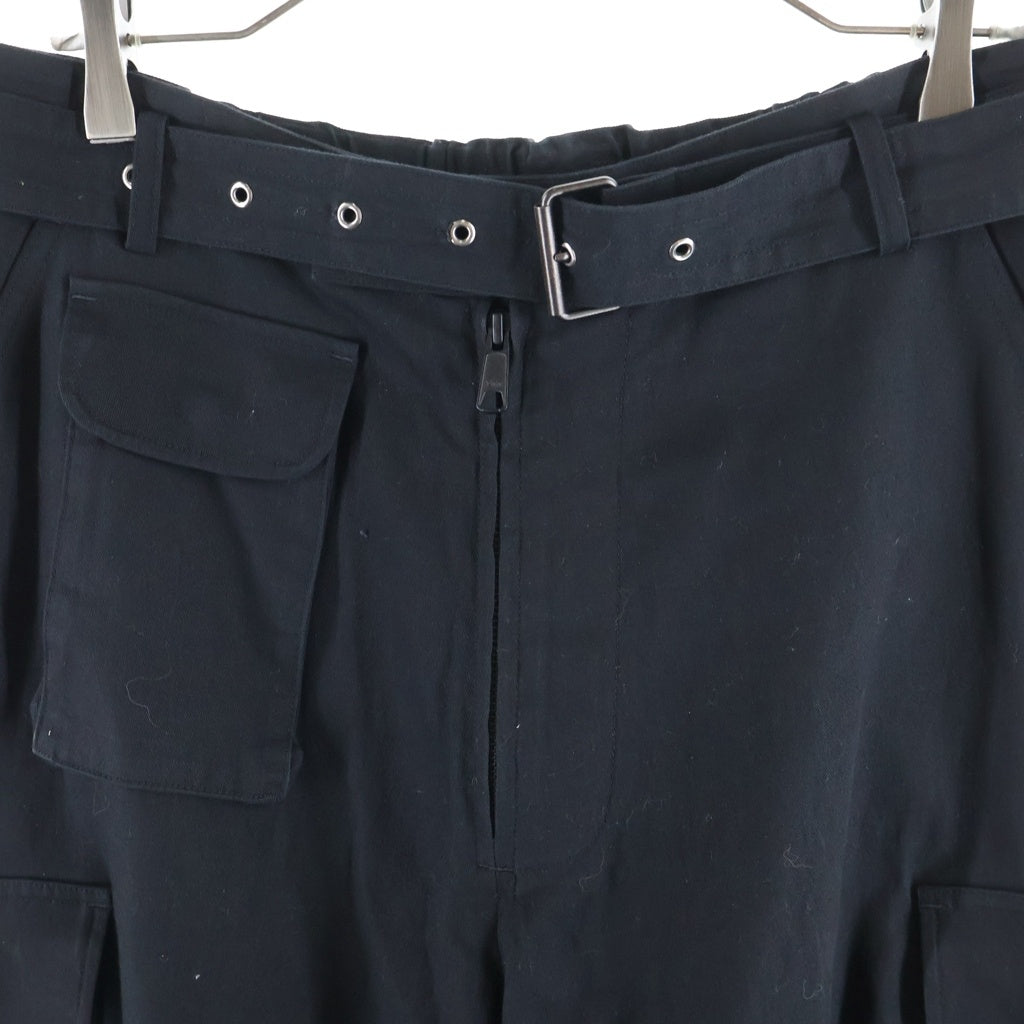 SOSHIOTSUKI(ソウシオオツキ) AUTO MECHANICS CARGO PANTS オートメカニック カーゴボンテージパンツ ブラック S23SS14PT-C