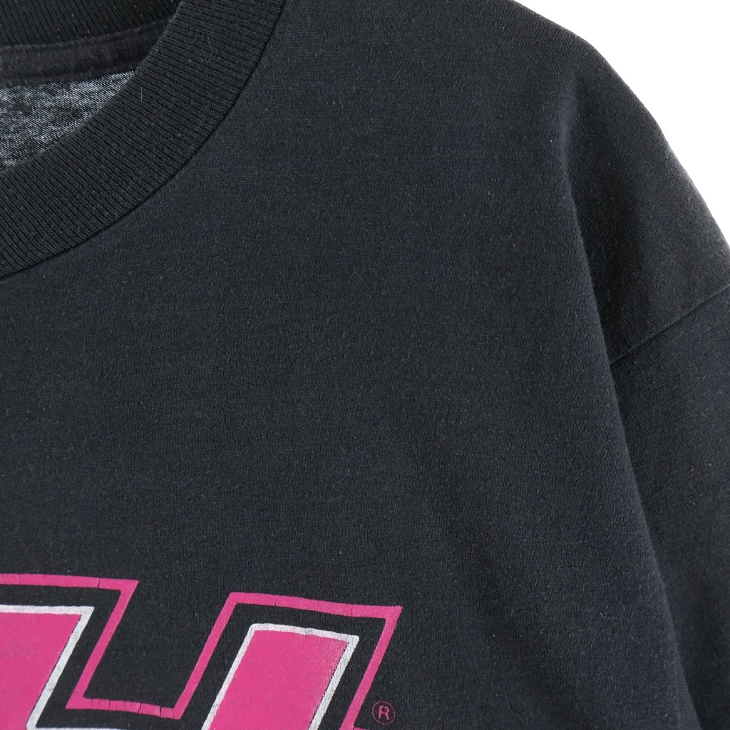 VINTAGE(ヴィンテージ) 80S VINTAGE KISS LIFE IS LIKE SEX 1987 キス ライフ イズ ライク セックス クルーネック半袖バンドTシャツ カットソーブラック