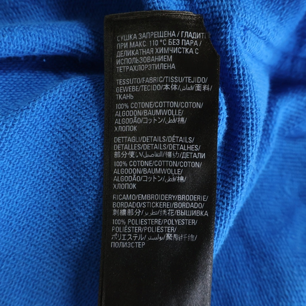 BALENCIAGA(バレンシアガ) 22AW adidas Large Fit Hoodie アディダス プルオーバースウェットパーカー フーディー ブルー 729322 TNVN2