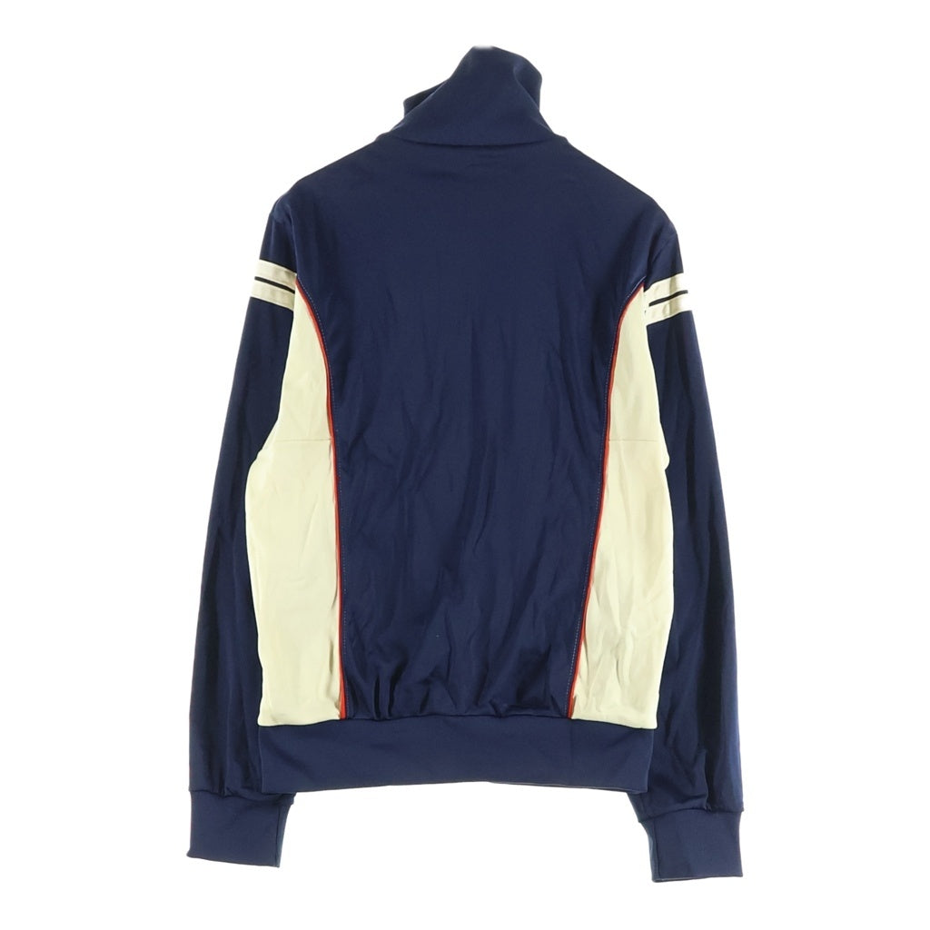 NO BRAND(ノーブランド) 80S-90S SERGIO TACCHINI セルジオタッキーニ イタリア製 ロゴ刺繍 トラックジャケット ジャージ ネイビー/ホワイト