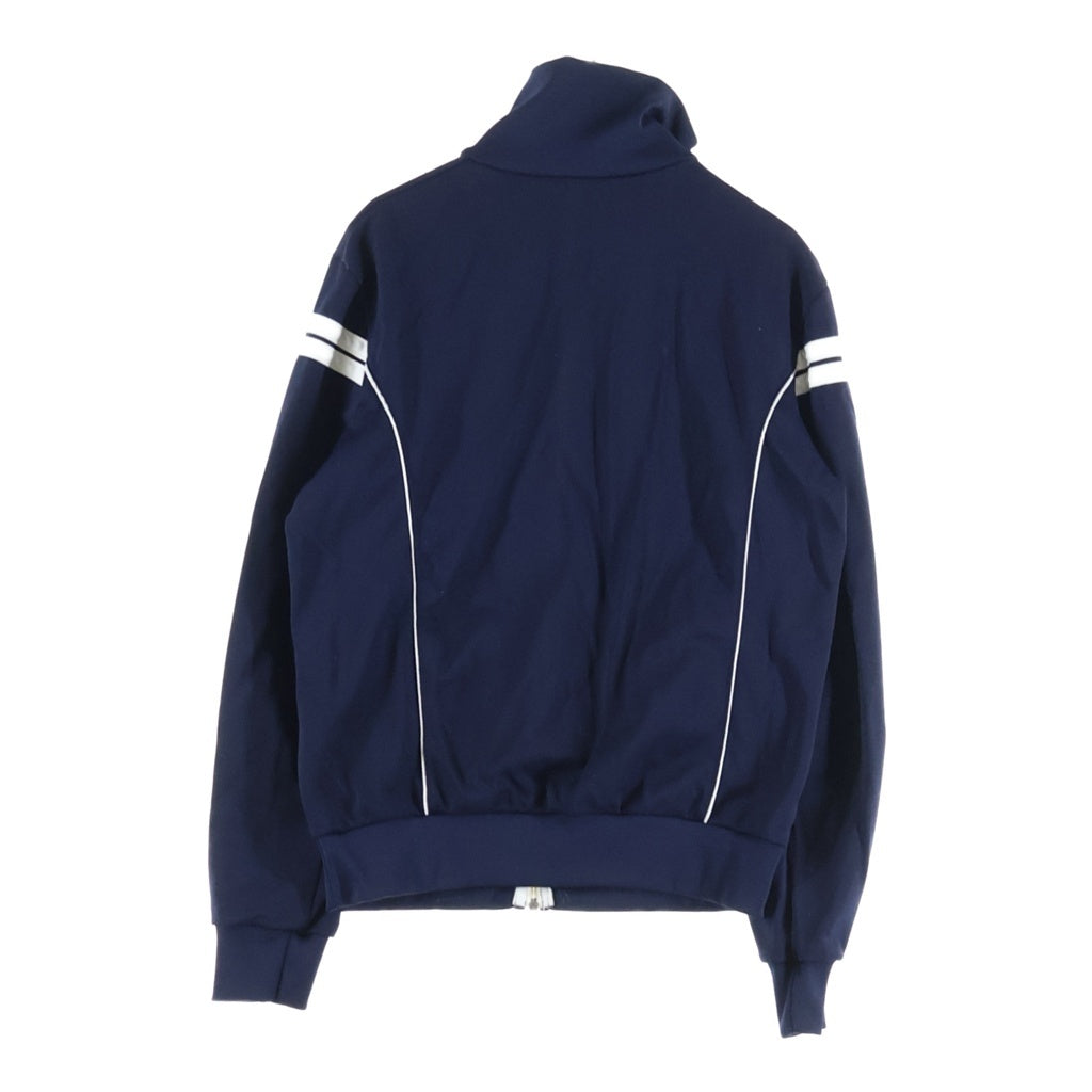 NO BRAND(ノーブランド) 80S-90S SERGIO TACCHINI セルジオタッキーニ イタリア製 ロゴ刺繍 トラックジャケット ネイビー/ホワイト
