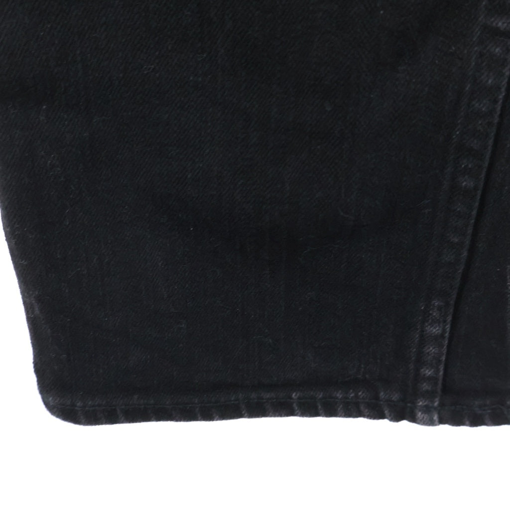 NUMBER (N)INE(ナンバーナイン) 06AW Archive NOIR期 Straight Denim Pants ハート涙パッチ ストレート デニム パンツ ブラック