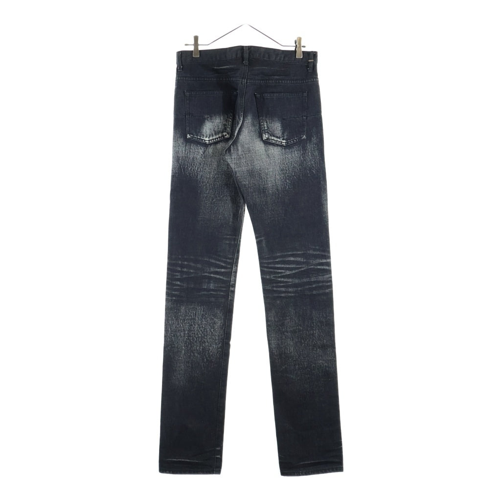 Dior HOMME(ディオールオム) 03AW Archive LUSTER期 エディ期 Claw Mark Denim Pants 爪痕 デニム パンツ ブラック