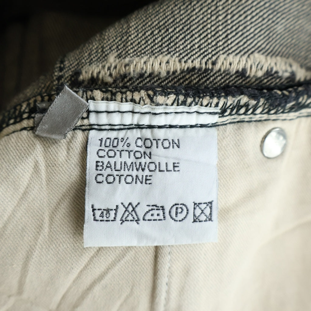 Dior HOMME(ディオールオム) 03AW Archive LUSTER期 エディ期 Claw Mark Denim Pants 爪痕 デニム パンツ ブラック