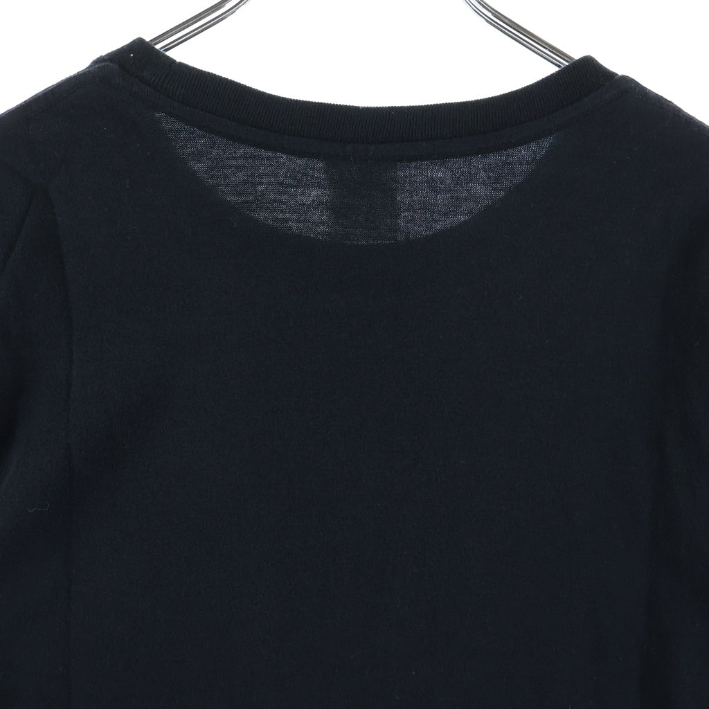NUMBER (N)INE(ナンバーナイン) 02SS Archive MODERN AGE期 I LOVE GOTHAM ラメ 半袖Tシャツ カットソー ブラック