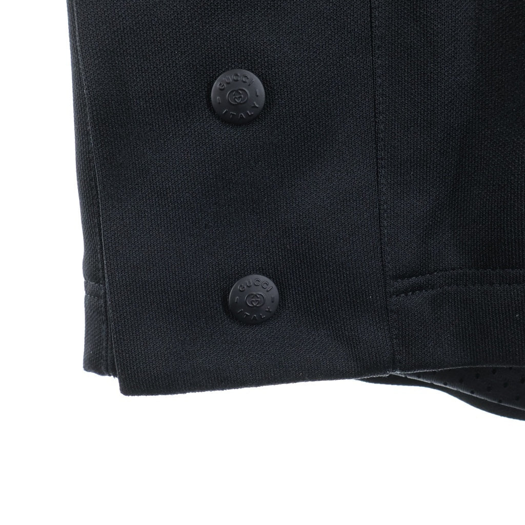GUCCI(グッチ) Track Pants テクニカルジャージー 総柄トラックパンツ ブラック 768619 XJF4A