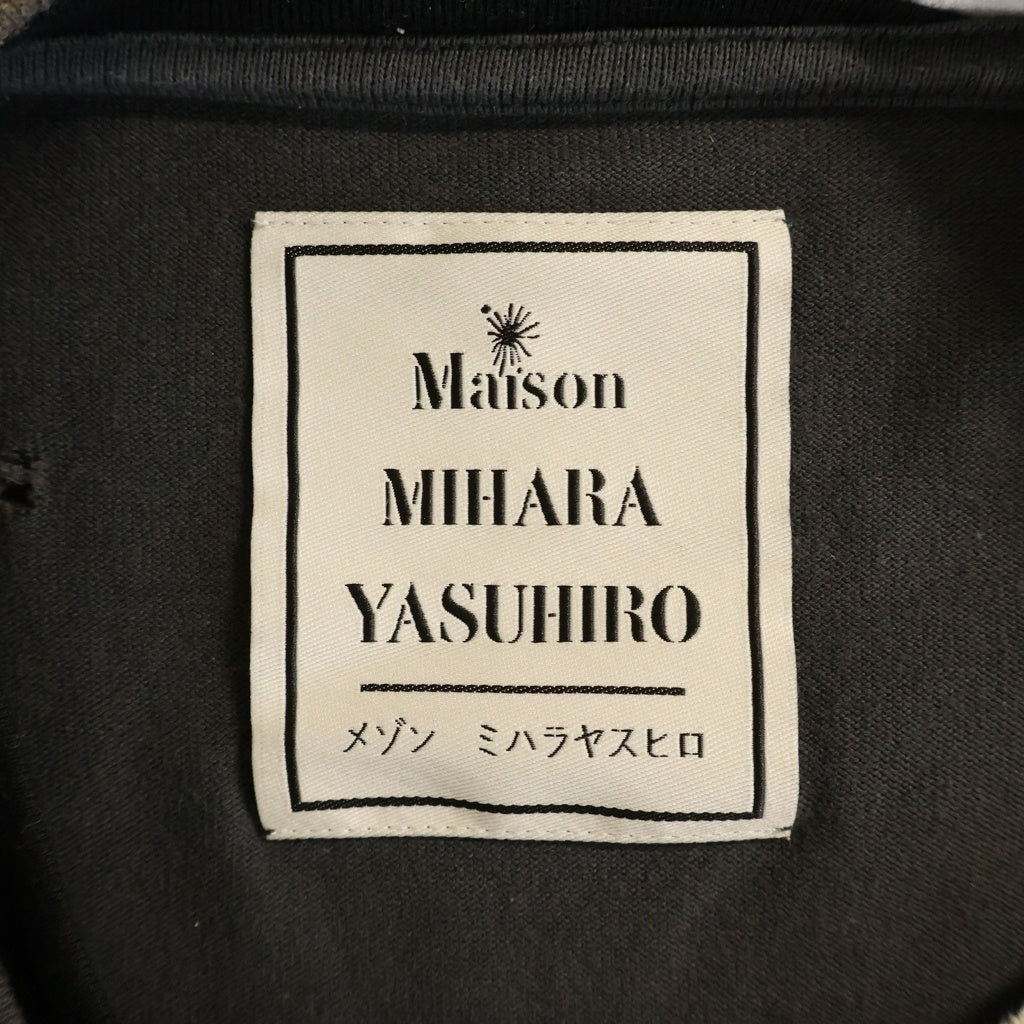 MAISON MIHARAYASUHIRO(メゾンミハラヤスヒロ) Triple Layered T-Shirt トリプルレイヤード 半袖Tシャツ グレー A15TS641