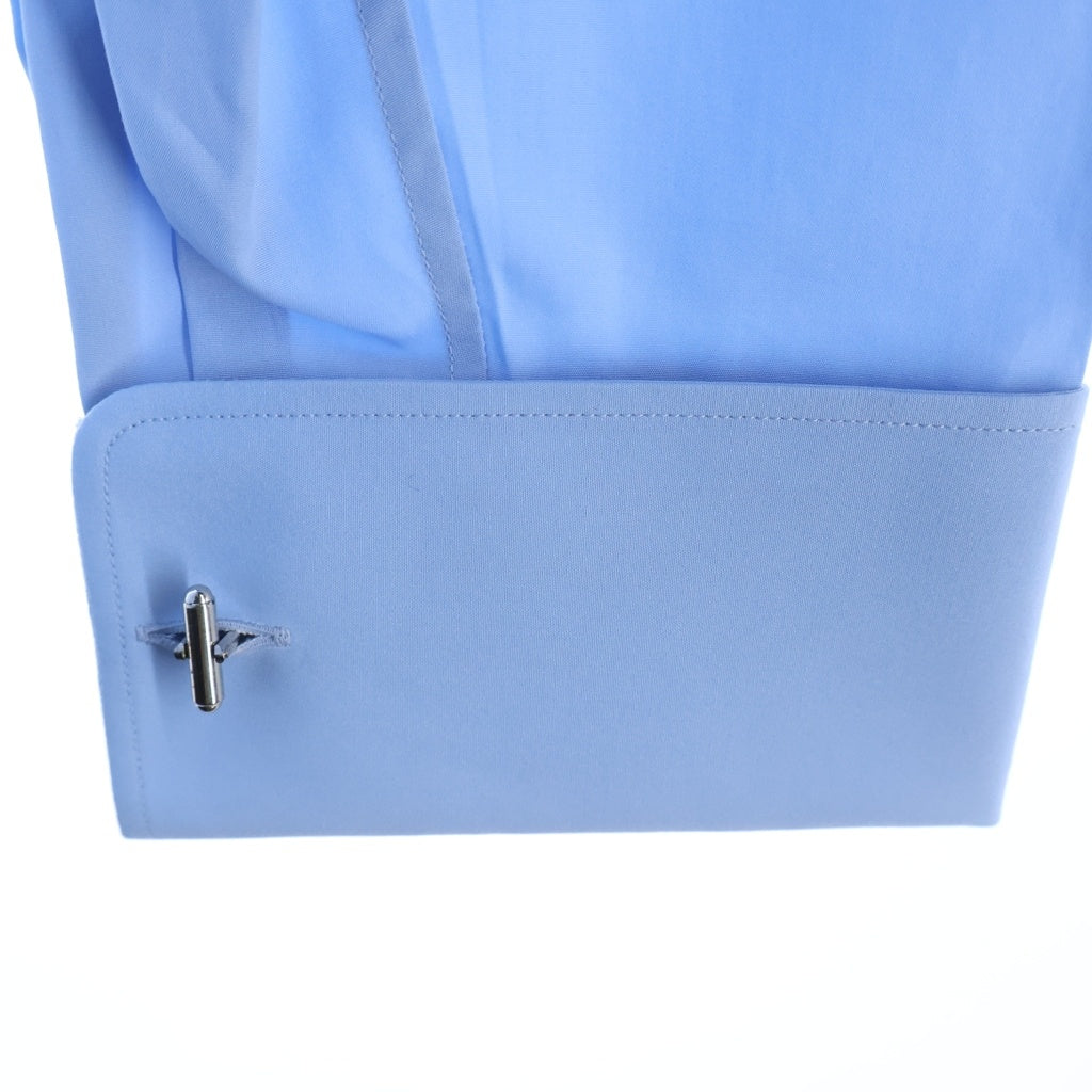 GUCCI(グッチ) 18AW TAILORED SHIRT レギュラーカラー ダブルカフス長袖シャツ ライトブルー 535172