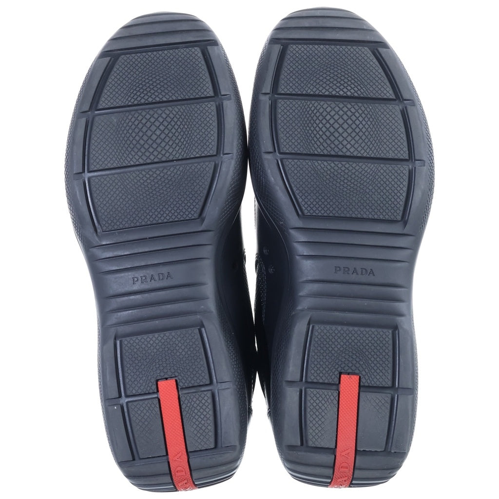 PRADA SPORT(プラダ スポーツ) American Cup Leather Sneakers アメリカズカップ ローカットスニーカー ブラック PS0906