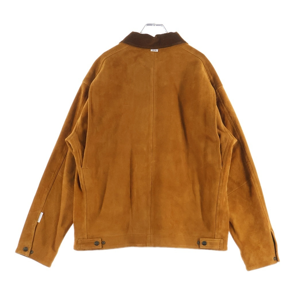 TOKYO INDIANS MC(トーキョー インディアンズ) Timc Inc. Deerskin Jacket ディアスキン コーデュロイカラー ブルゾン ブラウン