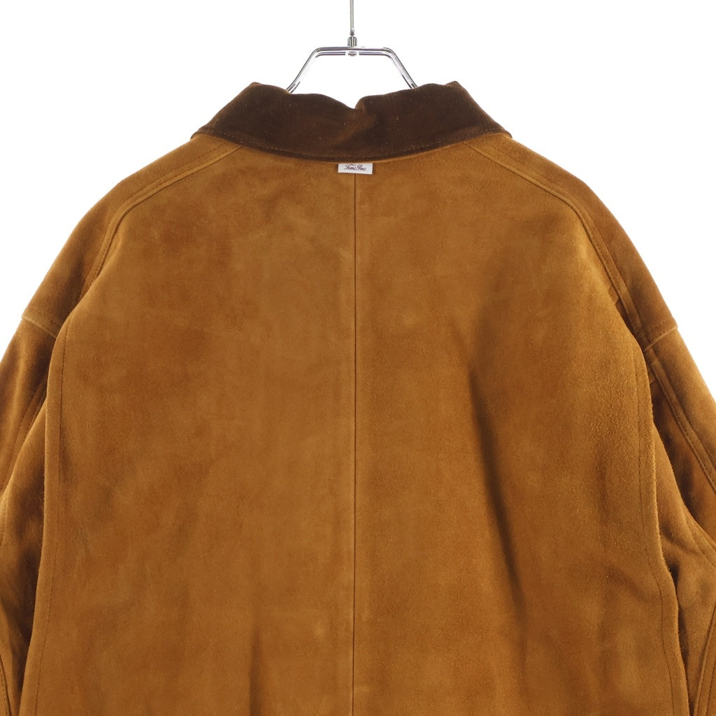 TOKYO INDIANS MC(トーキョー インディアンズ) Timc Inc. Deerskin Jacket ディアスキン コーデュロイカラー ブルゾン ブラウン