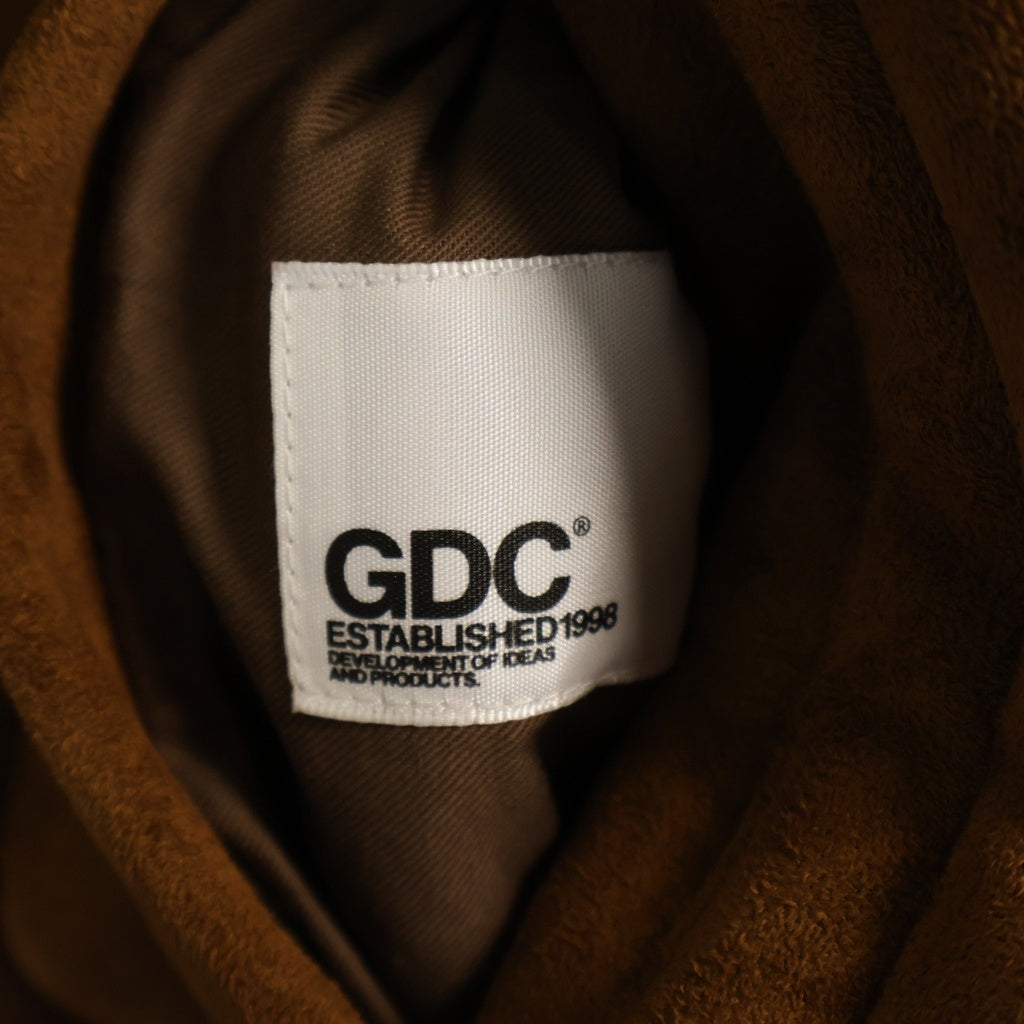 GDC(ジーディーシー) 25AW Vegan Mouton Vest フェイクムートンベスト ブラウン GD0241