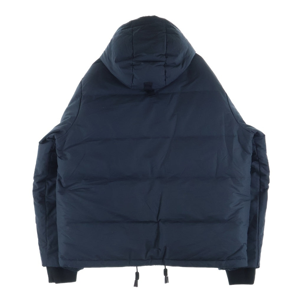 POLO RALPH LAUREN(ポロラルフローレン) ドローコード リブ スモールポニー フーデッドダウンジャケット ブラック 710919758002