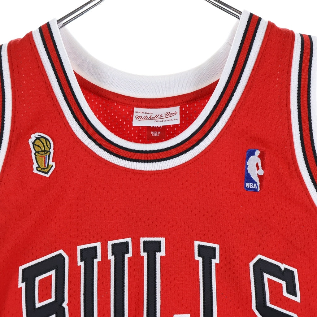 Mitchell&Ness(ミッチェル アンド ネス) Michael Jordan Chicago Bulls 1995-96 Red Authentic Jersey オーセンティック タンクトップ レッド
