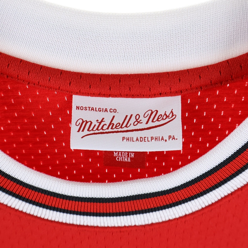Mitchell&Ness(ミッチェル アンド ネス) Michael Jordan Chicago Bulls 1995-96 Red Authentic Jersey オーセンティック タンクトップ レッド