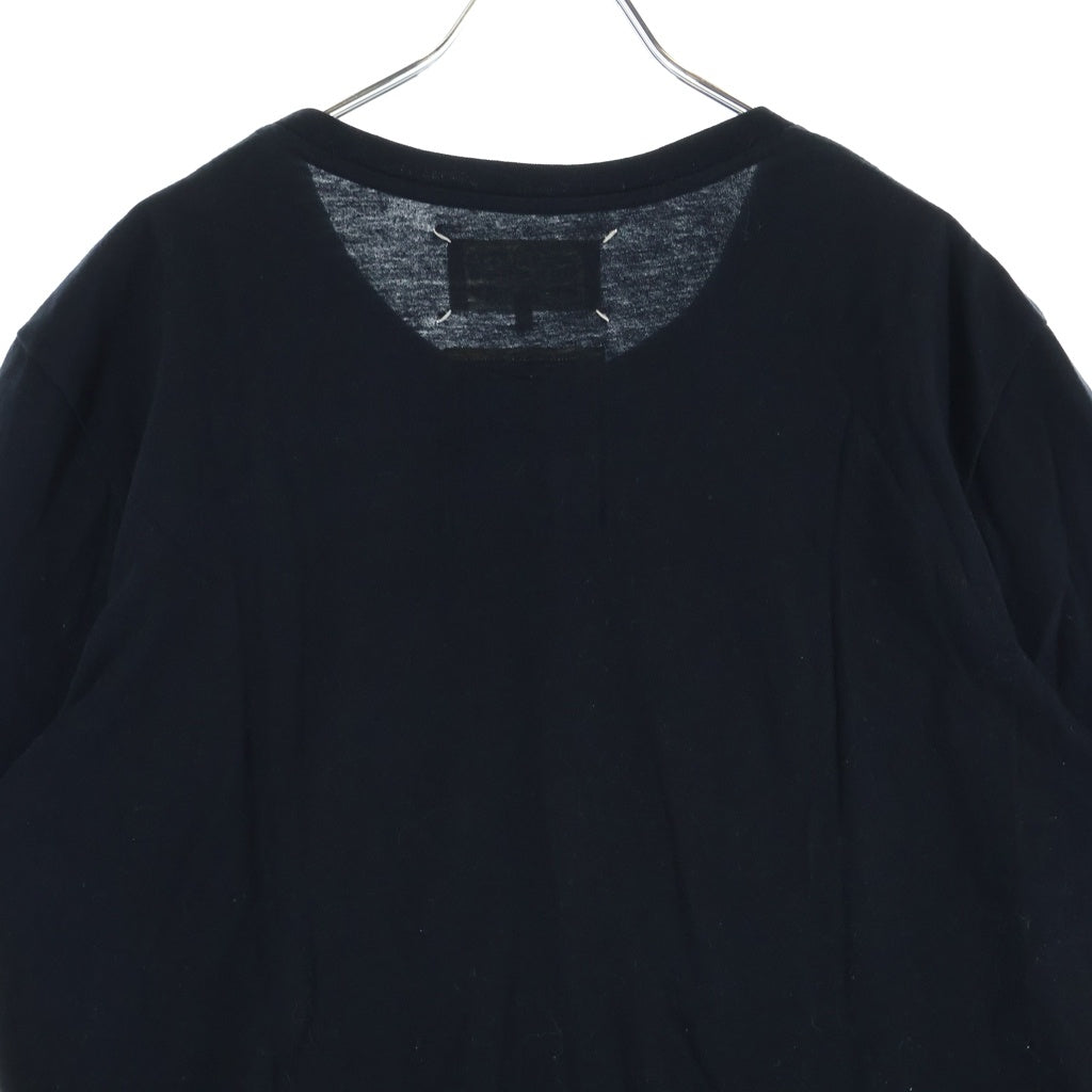 Maison Martin Margiela(メゾンマルタンマルジェラ) 15SS RE-EDITION FLAME FIRE PRINT S/S TEE 復刻 ファイアー 炎 プリント半袖Tシャツ カットソー ブラック