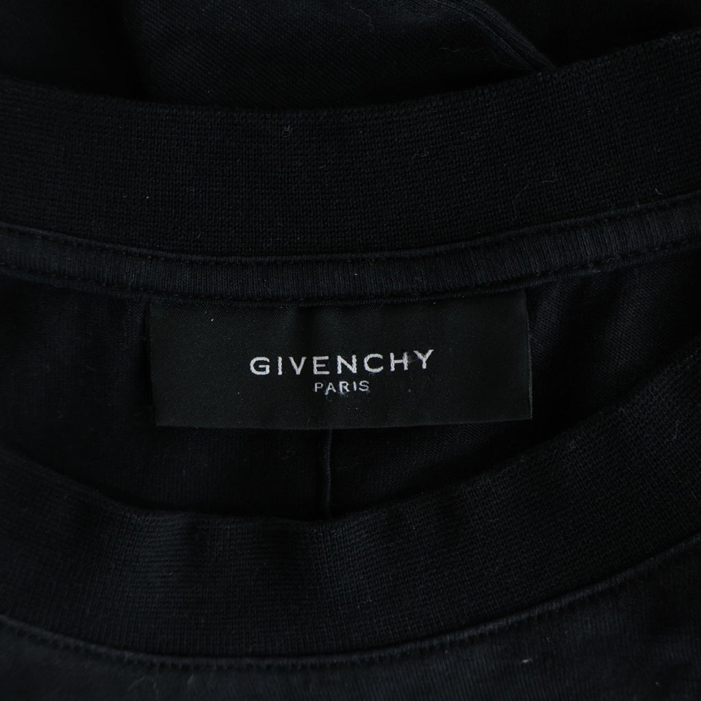 GIVENCHY(ジバンシィ) 13AW DOBELMAN PRINT S/S TEE ドーベルマン プリント半袖Tシャツ カットソー ブラック 13F7312651
