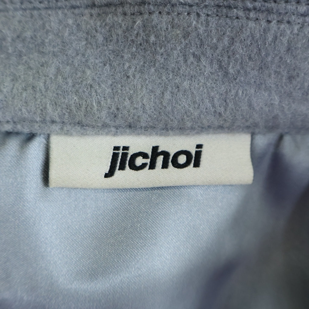 NO BRAND(ノーブランド) jichoi (ジチョイ) 25AW Zip Up Jacket Korea バイカラー ジップアップジャケット グレー