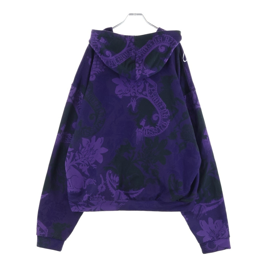 NO BRAND(ノーブランド) Paolina Russo (パオリーナ ルッソ) Zip Up Hoodie ジップアップ フーディー パーカー パープル