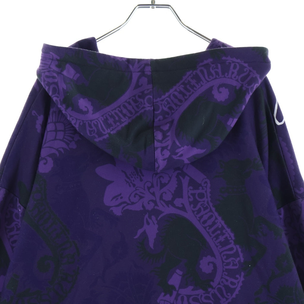 NO BRAND(ノーブランド) Paolina Russo (パオリーナ ルッソ) Zip Up Hoodie ジップアップ フーディー パーカー パープル