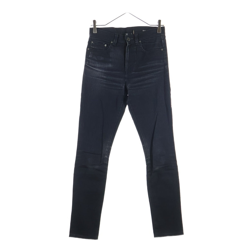 SAINT LAURENT PARIS(サンローランパリ) 13S Hedi期 ハイウエスト ジップフライ スキニーデニム ブラック D03 W/SK-HW