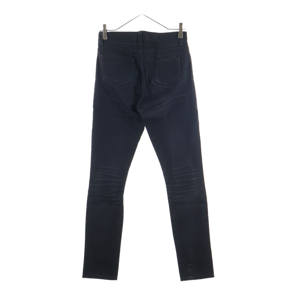 SAINT LAURENT PARIS(サンローランパリ) 13S Hedi期 ハイウエスト ジップフライ スキニーデニム ブラック D03 W/SK-HW
