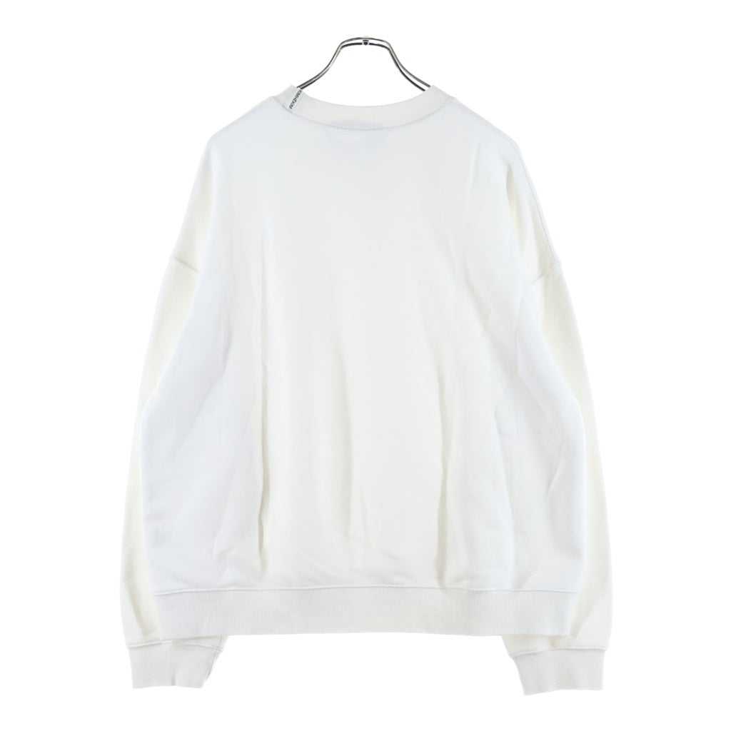 KIMHEKIM(キムヘキム) Heart Embroidered Sweatshirt ハート 刺繍 スウェット トレーナー ホワイト