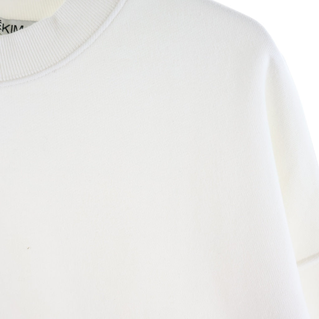 KIMHEKIM(キムヘキム) Heart Embroidered Sweatshirt ハート 刺繍 スウェット トレーナー ホワイト