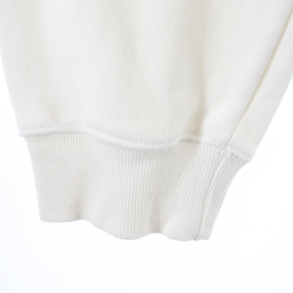 KIMHEKIM(キムヘキム) Heart Embroidered Sweatshirt ハート 刺繍 スウェット トレーナー ホワイト