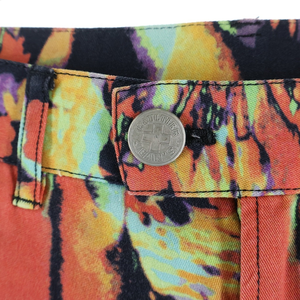 Jean Paul GAULTIER(ジャンポールゴルチエ) HOMME 90S PSYCHEDELIC PANTS サイケ パンツ マルチカラー