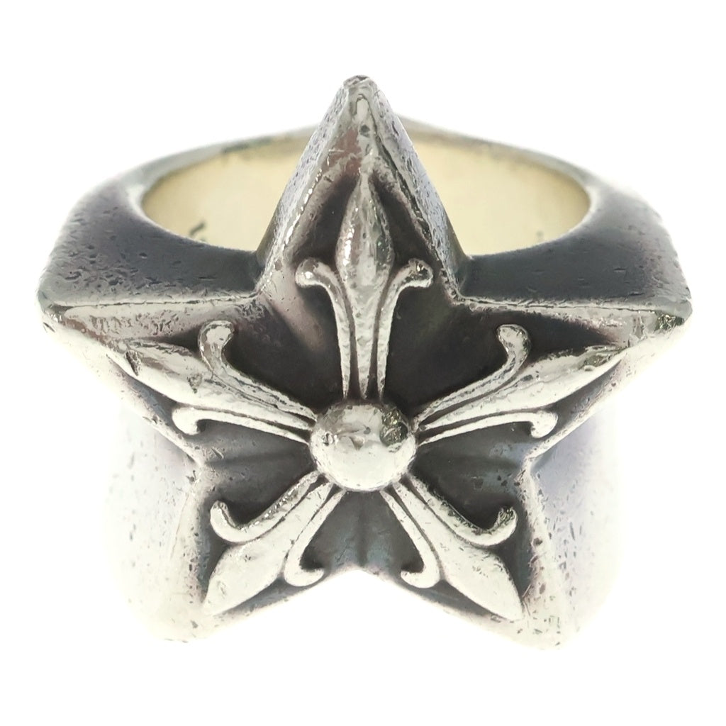 CHROME HEARTS(クロムハーツ) TR LRG RING ラージ スター リング シルバー