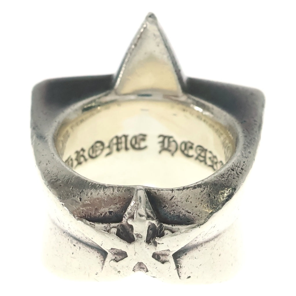 CHROME HEARTS(クロムハーツ) TR LRG RING ラージ スター リング シルバー