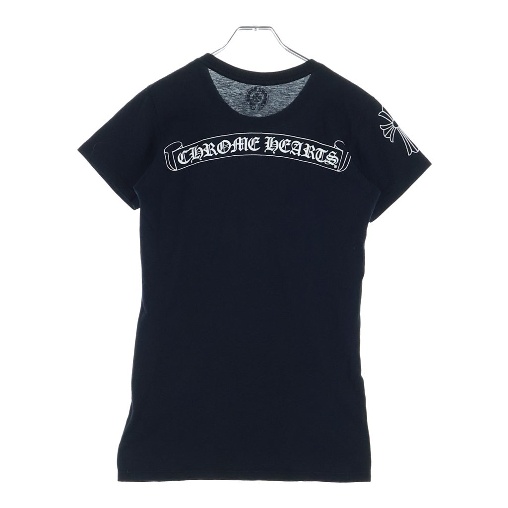 CHROME HEARTS(クロムハーツ) OLD Back Scroll Label Tee オールド バック スクロールラベル 半袖Tシャツ カットソー ブラック