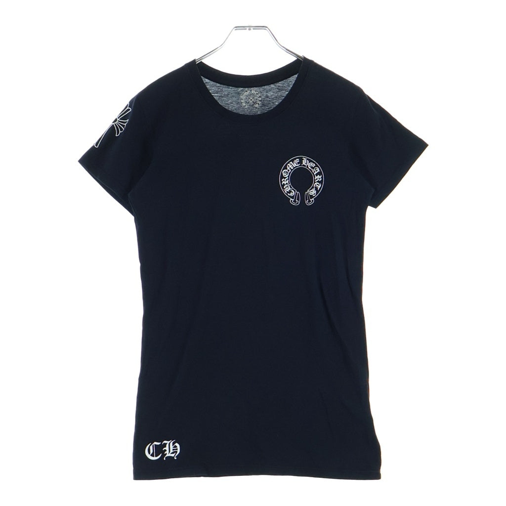 CHROME HEARTS(クロムハーツ) OLD Back Scroll Label Tee オールド バック スクロールラベル 半袖Tシャツ カットソー ブラック