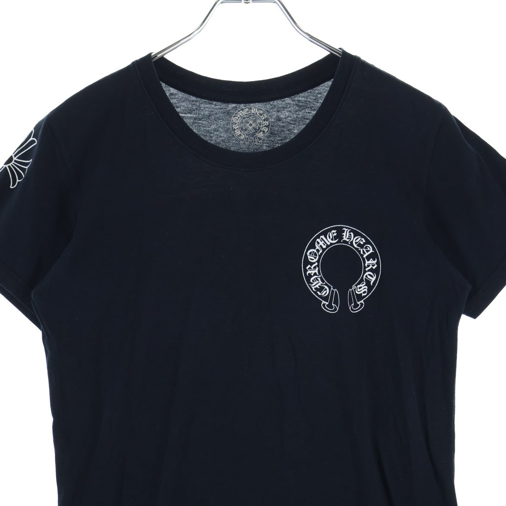 CHROME HEARTS(クロムハーツ) OLD Back Scroll Label Tee オールド バック スクロールラベル 半袖Tシャツ カットソー ブラック