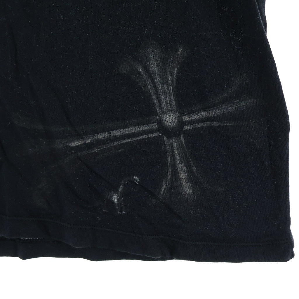CHROME HEARTS(クロムハーツ) Cross Dinosaur Tee CH クロス ダイナソー プリント 半袖Tシャツ カットソー ブラック