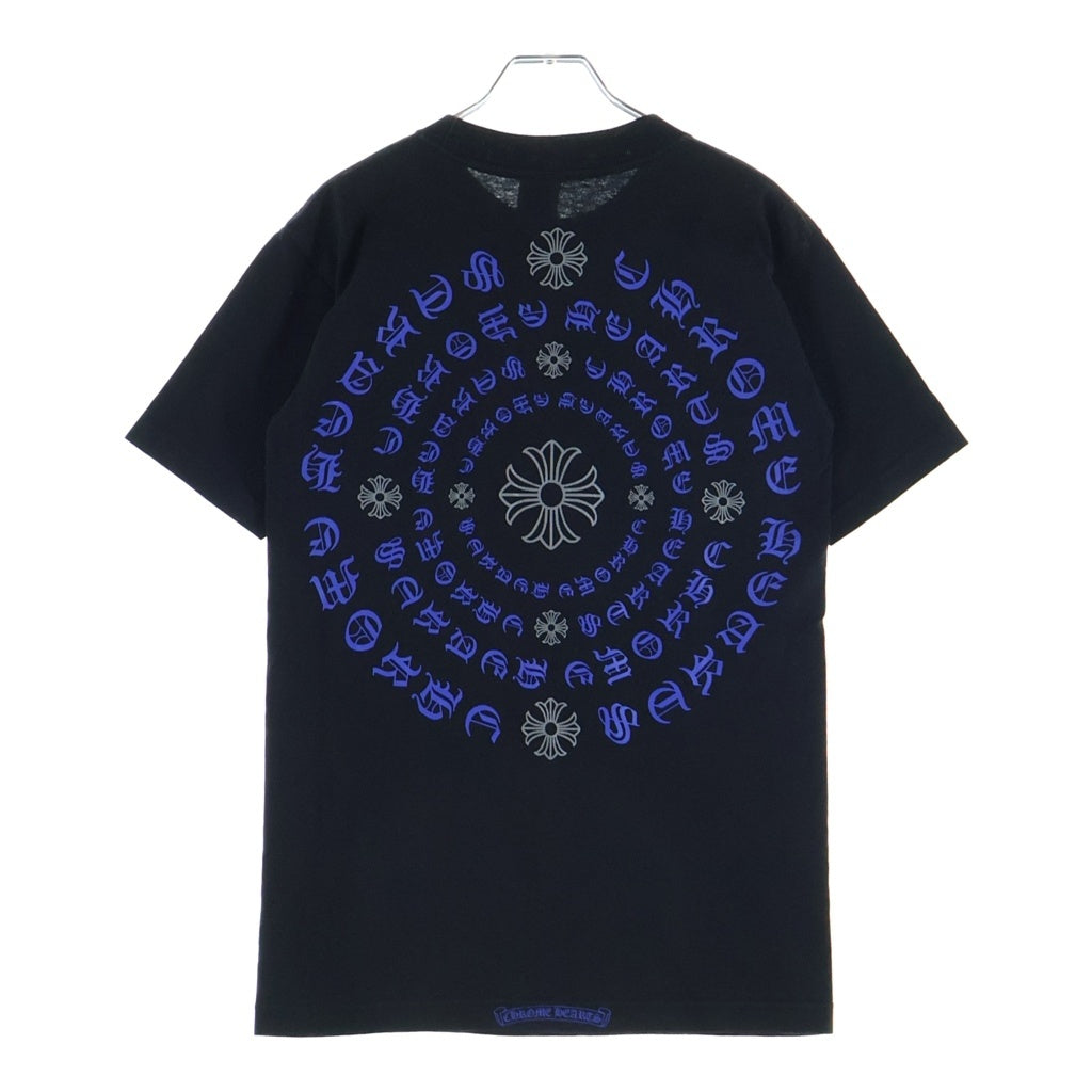 CHROME HEARTS(クロムハーツ) Back Circle Logo PLS Tee バック サークルロゴ CH プラス 半袖Tシャツ カットソー ブラック