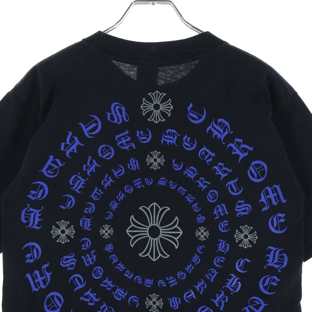 CHROME HEARTS(クロムハーツ) Back Circle Logo PLS Tee バック サークルロゴ CH プラス 半袖Tシャツ カットソー ブラック