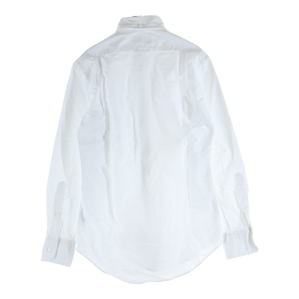 THOM BROWNE(トムブラウン) L/S Shirt トリコロール オックスフォードボタンダウンシャツ ホワイト MWL010E-00139-100