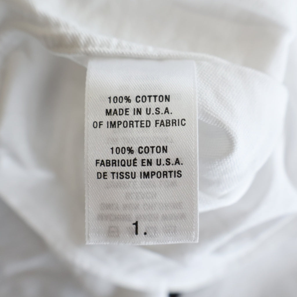 THOM BROWNE(トムブラウン) L/S Shirt トリコロール オックスフォードボタンダウンシャツ ホワイト MWL010E-00139-100